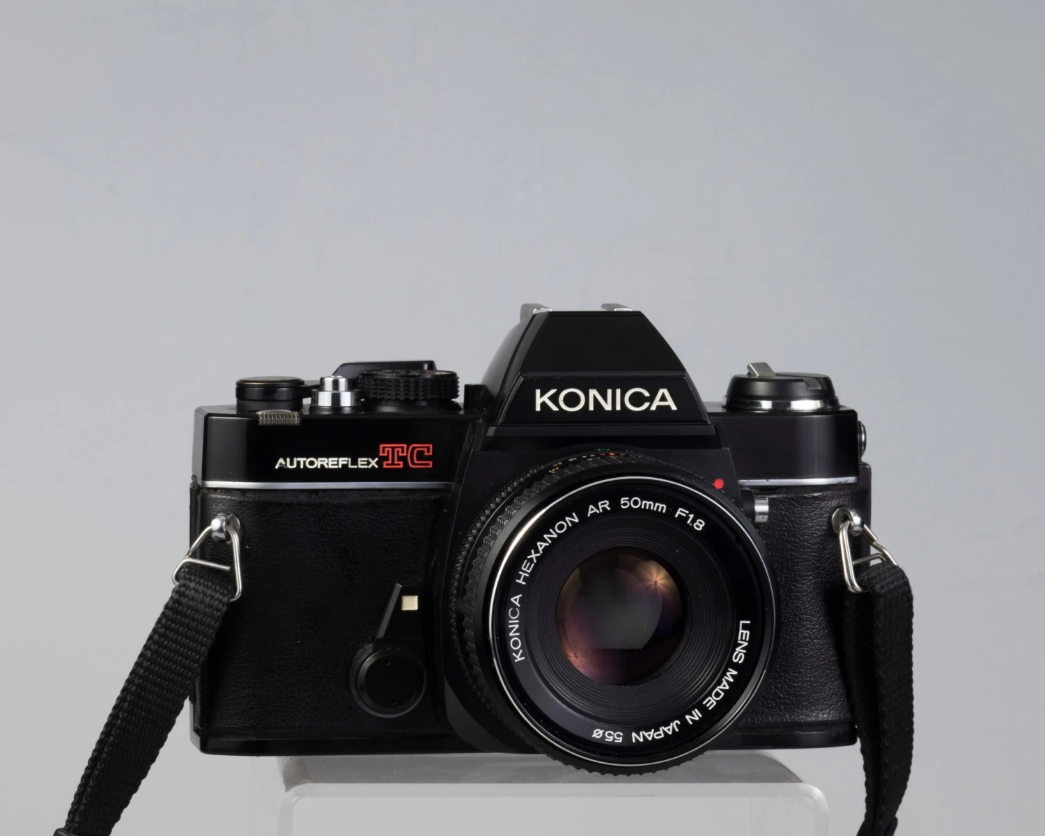Konica Autoreflex TC 35mm Film SLR W/Hexanon AR 50mm F1.8 Lens *no Flash Trigger; Otherwise Works Well*(Konica Autoreflex Tc 35mm Film Slr W Hexanon Ar 50mm F1 8 Lens No Flash Trigger Otherwise Working) 1 Konica Autoreflex TC 35mm Film SLR W/Hexanon AR 50mm F1.8 Lens *no Flash Trigger; Otherwise Works Well*(Konica Autoreflex Tc 35mm Film Slr W Hexanon Ar 50mm F1 8 Lens No Flash Trigger Otherwise Working)