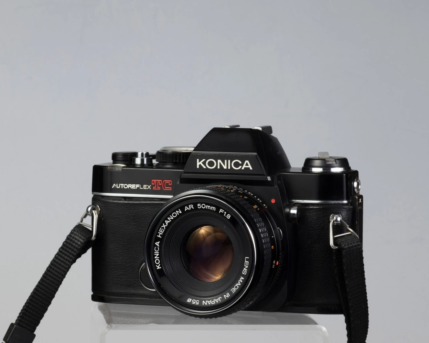 Konica Autoreflex TC 35mm Film SLR W/Hexanon AR 50mm F1.8 Lens *no Flash Trigger; Otherwise Works Well*(Konica Autoreflex Tc 35mm Film Slr W Hexanon Ar 50mm F1 8 Lens No Flash Trigger Otherwise Working) 3 Konica Autoreflex TC 35mm Film SLR W/Hexanon AR 50mm F1.8 Lens *no Flash Trigger; Otherwise Works Well*(Konica Autoreflex Tc 35mm Film Slr W Hexanon Ar 50mm F1 8 Lens No Flash Trigger Otherwise Working) - Image 3