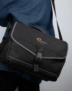 Lowepro Nova 5 Large Camera Bag (black With Grey Trim)(Lowepro Nova 5 Large Camera Bag Black With Grey Trim) -Vintage Camera Store lowepro nova 5 medium camera shoulder bag black 20240222 553