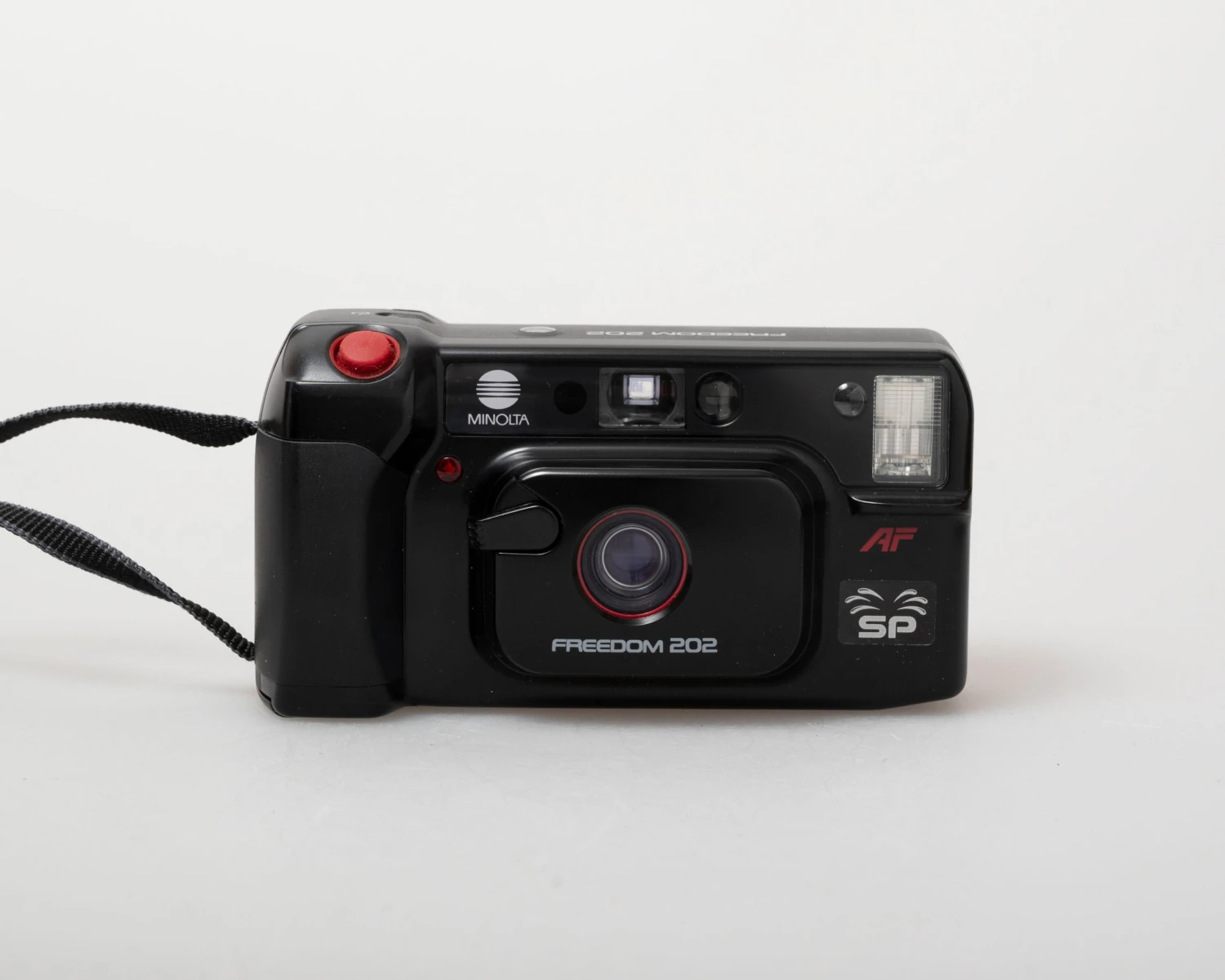 Minolta Freedom 202 Autofocus 35mm Camera W/ Case (serial 42117565)(Minolta Freedom 202 Autofocus 35mm Camera Serial 42117565)