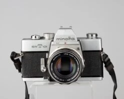 Minolta SRT 101 35mm SLR W/MC Rokkor PF 55mm F1.7 Lens + Ever-ready Case (serial 2496174)(Minolta Srt 101 35mm Slr W Mc Rokkor Pf 55mm F1 7 Lens Ever Ready Case Serial 2496174) -Vintage Camera Store minolta SRT101 serial 2496174 202205221185
