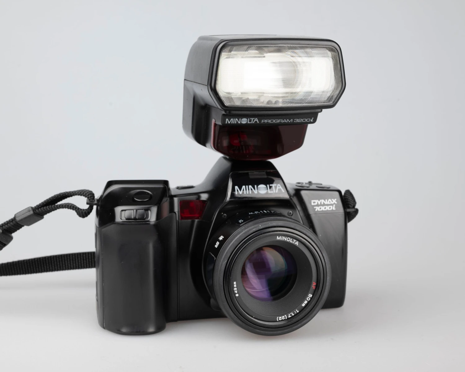 Minolta Dynax 7000i 35mm SLR Set W/ 50mm F1.7 Lens + 3200i Flash(Minolta Dynax 7000i 35mm Slr Set W 50mm F1 7 Lens 3200i Flash) 2 Minolta Dynax 7000i 35mm SLR Set W/ 50mm F1.7 Lens + 3200i Flash(Minolta Dynax 7000i 35mm Slr Set W 50mm F1 7 Lens 3200i Flash) - Image 2