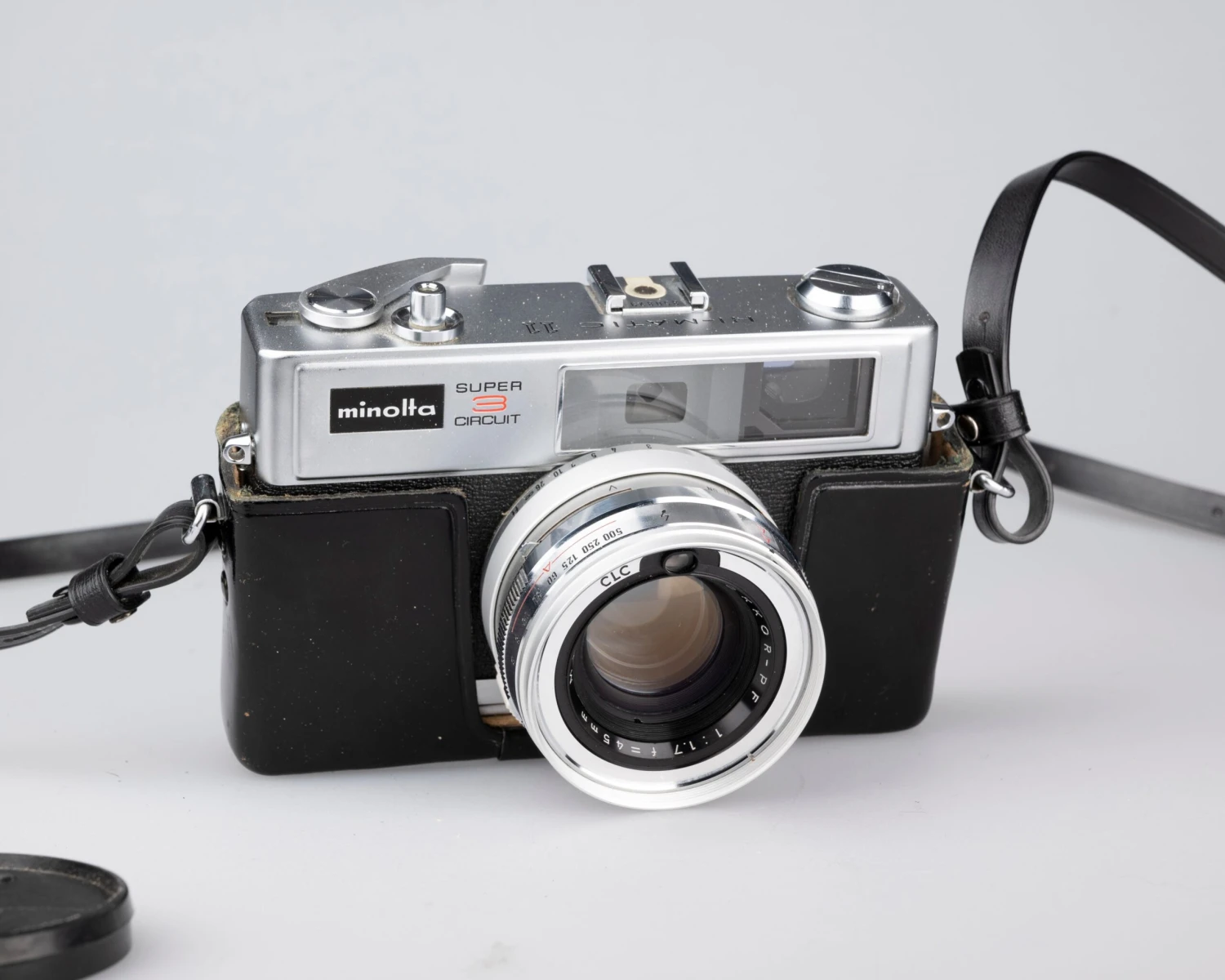Minolta Hi-Matic 11 35mm Rangefinder Camera W/ 'ever-ready' Case(Minolta Hi Matic 11 35mm Rangefinder Camera W Ever Ready Case) 4 Minolta Hi-Matic 11 35mm Rangefinder Camera W/ 'ever-ready' Case(Minolta Hi Matic 11 35mm Rangefinder Camera W Ever Ready Case) - Image 4