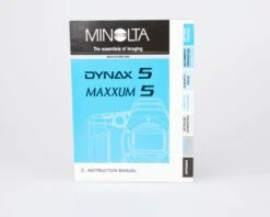 Minolta Maxxum 5 35mm SLR W/ 50mm F1.7 Lens + Manuals + Original Box(Minolta Maxxum 5 35mm Slr W 50mm F1 7 Lens Manuals Original Box) -Vintage Camera Store minolta maxxum 5 35mm SLR Camera w box 202304284000