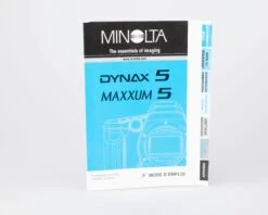 Minolta Maxxum 5 35mm SLR W/ 50mm F1.7 Lens + Manuals + Original Box(Minolta Maxxum 5 35mm Slr W 50mm F1 7 Lens Manuals Original Box) -Vintage Camera Store minolta maxxum 5 35mm SLR Camera w box 202304284001