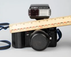 Minolta Maxxum 7000 35mm Film SLR W/ 50mm F1.7 Lens + 1800AF Flash (serial 37101091)(Minolta Maxxum 7000 35mm Film Slr W 50mm F 17 Lens 1800af Flash Serial 37101091) -Vintage Camera Store minolta maxxum 7000 35mm SLR serial 37101091 202304193745