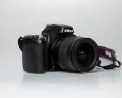 Nikon F75 35mm Film SLR W/ AF Nikkor 28-80mm Lens (serial 2258155)(Nikon F75 35mm Film Slr W Af Nikkor 28 80mm Lens Serial 2258155) -Vintage Camera Store nikon F75 35mm film SLR camera serial 2258155 20250811 5