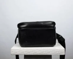 Nikon Mid-sized Black With Red Trim Camera Bag(Nikon Mid Sized Black With Red Trim Camera Bag) -Vintage Camera Store nikon black red medium camera shoulder bag 20240212 531