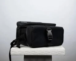 Nikon Mid-sized Black With Red Trim Camera Bag(Nikon Mid Sized Black With Red Trim Camera Bag) -Vintage Camera Store nikon black red medium camera shoulder bag 20240212 532