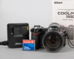 Nikon Coolpix 8800 8MP CCD Sensor Digicam W/ Charger + Battery + 256MB CF Card(Nikon Coolpix 8800 8mp Ccd Sensor Digicam W Charger Battery 256mb Cf Card) -Vintage Camera Store nikon coolpix 8800 8 megapixel CCD digicam 20240325 1240