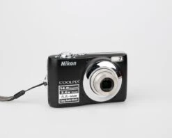 Nikon Coolpix L24 14MP CCD Sensor Digicam W/ Case (uses AA Batteries And SD Memory Cards)(Nikon Coolpix L24 14mp Ccd Sensor Digicam Uses Aa Batteries And Sd Memory Cards) -Vintage Camera Store nikon coolpix l24 ccd digicam 202304304121