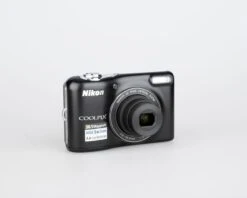 Nikon Coolpix L32 20.1 MP CCD Sensor Digicam W/ 8GB SD Card + Case(uses AA Batteries)(Nikon Coolpix L32 20 1 Mp Ccd Sensor Digicam W 8gb Sd Card Case Uses Aa Batteries) -Vintage Camera Store nikon coolpix l32 20megapixelCCD digicam 20231213 333