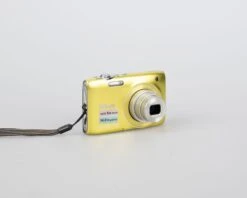 Nikon Coolpix S3100 14MP Digicam W/ 8GB SD Card + Battery + Charger (yellow-green)(Nikon Coolpix S3100 14mp Digicam W 8gb Sd Card Battery Charger Yellow Green) -Vintage Camera Store nikon coolpix s3100 lemonlime 14megapixel digicam 20240812 2312