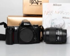 Nikon F65 35mm Film SLR W/ AF Nikkor 35-80mm Lens In Original Boxes (serial 2155890)(Nikon F65 35mm Film Slr W Af Nikkor 35 80mm Lens In Original Boxes Serial 2155890)