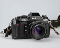 Nikon N2020 35mm Film SLR W/ AF Nikkor 50mm F1.8 Lens(Nikon N2020 35mm Film Slr W Af Nikkor 50mm F1 8 Lens) -Vintage Camera Store nikon n2020 with AF Nikkor 50mm f18 202212112570
