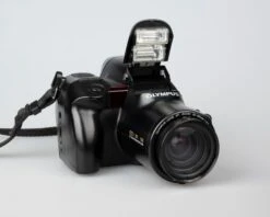 Olympus IS-2 'bridge' 35mm Film SLR W/ 35-135mm Lens + 1.5x & 0.8x Converters (serial 1012390)(Olympus Is 2 Bridge 35mm Film Slr W 35 135mm Lens 1 5x 0 8x Converters Serial 1012390) -Vintage Camera Store olympus IS 2 35mm ZLR bridge camera 202304143628