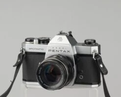 Pentax Spotmatic SP II W/ SMC Takumar 55mm F1.8 Lens + Leather Case // Modified For Modern Batteries(Copy Of Ricoh Singlex Ii Carl Zeiss Jena 50mm Lens) -Vintage Camera Store pentax Spotmatic SPII serial5088702 20201016 028