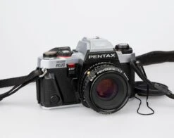 Pentax Program Plus 35mm Film SLR W/ 50mm F2 Lens + Ever-ready Case(Pentax Program Plus 35mm Film Slr W Ever Ready Case) -Vintage Camera Store pentax program plus 35mm film slr camera 202304273981