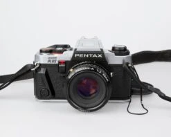 Pentax Program Plus 35mm Film SLR W/ 50mm F2 Lens + Ever-ready Case(Pentax Program Plus 35mm Film Slr W Ever Ready Case)