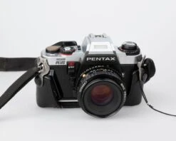 Pentax Program Plus 35mm Film SLR W/ 50mm F2 Lens + Ever-ready Case(Pentax Program Plus 35mm Film Slr W Ever Ready Case) -Vintage Camera Store pentax program plus 35mm film slr camera 202304273983
