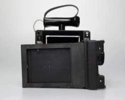 Polaroid Miniportrait 202 Dual Lens Camera W/ 545 Land Film Holder(Polaroid Miniportrait 202 Dual Lens Camera W 545 Land Film Holder) -Vintage Camera Store polaroid miniportrait 202 twin lens instant film camera 20250411