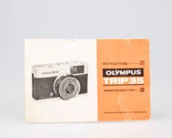 Olympus Trip 35 35mm Camera W/ Case And Manual (serial 1198715)(Olympus Trip 35 35mm Camera W Case And Manual Serial 1198715) -Vintage Camera Store redo olympus trip35 serial 1198715 202211052018202211052038