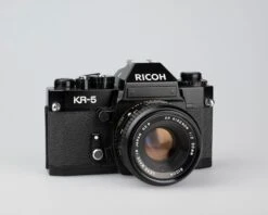 Ricoh XR-5 35mm SLR + XR Rikenon 50mm 1:2 Lens (serial 50344819)(Ricoh Xr 5 35mm Slr Xr Rikenon 50mm 1 2 Lens Serial 50344819) -Vintage Camera Store ricoh KR 5 35mm SLR serial D5E45858 202212182886