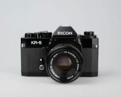 Ricoh XR-5 35mm SLR + XR Rikenon 50mm 1:2 Lens (serial 50344819)(Ricoh Xr 5 35mm Slr Xr Rikenon 50mm 1 2 Lens Serial 50344819)
