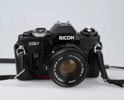Ricoh XR-7 35mm SLR + XR Rikenon 50mm 1:2 Lens + Ever-ready Case(Ricoh Xr 7 35mm Slr Xr Rikenon 50mm 1 2 Lens Ever Ready Case) -Vintage Camera Store ricoh XR7 35mm SLR Camera 202212112624