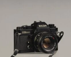 Ricoh XR-500 35mm SLR W/50mm F1.7 Lens And Ever-ready Case(Ricoh Xr500 35mm Slr W Sears 50mm F1 7 Lens)