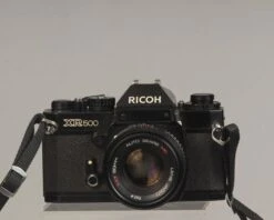 Ricoh XR-500 35mm SLR W/50mm F1.7 Lens And Ever-ready Case(Ricoh Xr500 35mm Slr W Sears 50mm F1 7 Lens) -Vintage Camera Store ricoh xr500 35mm camera 20210612 725