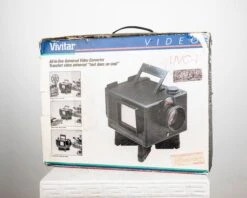 Vivitar UVC-1 Universal Slide/Movie/4x6" Print Capture Unit W/ Original Box + Accessories(Copy Of Elmo Editor 912 Dual Type Super 8 And 8mm Viewer Editor) -Vintage Camera Store vivitar UVC 1 videotransferbox 20231126 12