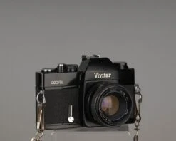 Vivitar 220/SL 35mm SLR Camera With 50mm F1.8 Len And Ever-ready Case(Vivitar Sl 200 35mm Slr Camera With 50mm F1 8 Len) -Vintage Camera Store vivitar sl220 serial97302392 20201215 106