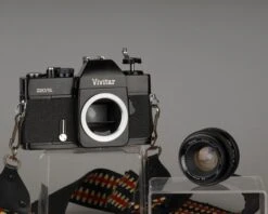 Vivitar 220/SL 35mm SLR Camera With 50mm F1.8 Len And Ever-ready Case(Vivitar Sl 200 35mm Slr Camera With 50mm F1 8 Len) -Vintage Camera Store vivitar sl220 serial97302392 20201215 114