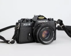 Yashica FX-3 35mm SLR W/ 50mm F1.9 Lens (serial 924481)(Yashica Fx 3 35mm Slr W 50mm F1 9 Lens Serial 524481) -Vintage Camera Store yashica FX 3 35mm film slr camera 50mm lens serial 524481 20231213 317